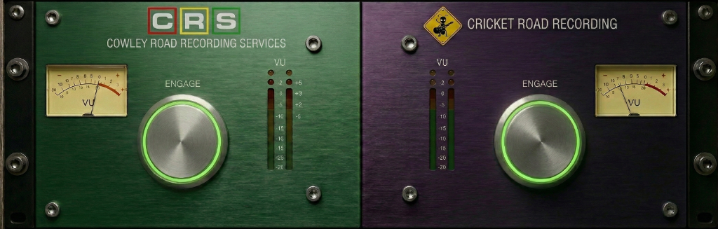 Recording Services - Cowley Road (Green) & Cricket Road (Purple) Studios